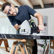 Festool - Tauchsäge TS 55 FEBQ-Plus-FS mit Kreissägeblatt Wood Fine WD42 und einer Führungsschiene FS 1400/2 - 577010