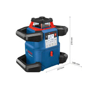 Rotationslaser BOSCH GRL 600 CHV Professional + Messlatte GR 240 + Stativ BT 170
