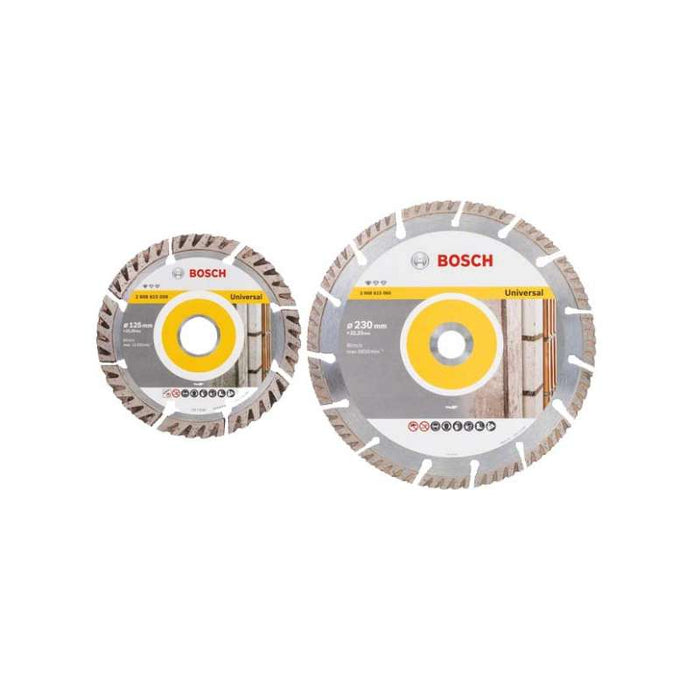 2er-Set Diamanttrennscheiben Bosch Professional 06159975H9 125mm/230mm speziell für Mauerwerk