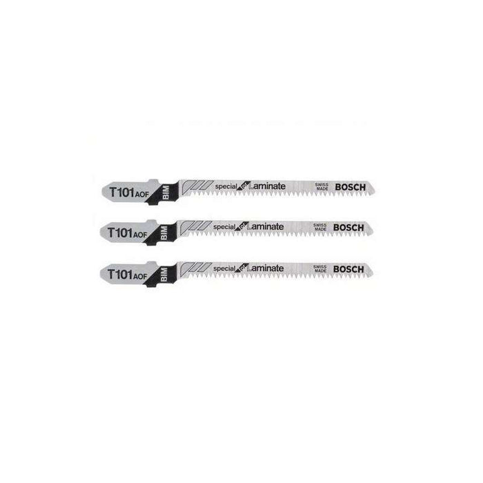 3er-Set Stichsägeblätter T 101 AOF BOSCH 2608636432 Special for Laminate