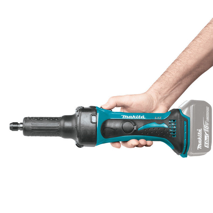 Geradschleifer MAKITA DGD800RTJ 18 V Li-Ion 5 Ah