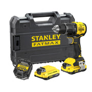 Akku-Schlagbohrschrauber 80 Nm Brushless - Lithium 18V - 2 Akkus 4 Ah im Prostack-Set - SFMCD726M2T-QW STANLEY FATMAX V20