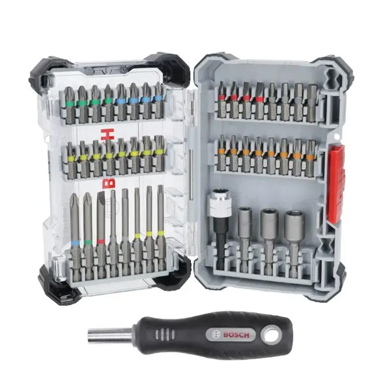 Schrauberbit-Set Extra Hard, 44-teilig +1, im Koffer Bosch Pro - 2607017732