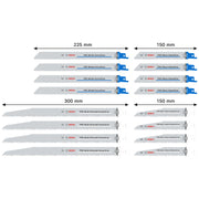Sägeblatt-Set PRO Tough Box Demolition im Koffer Bosch Pro - 2607011822