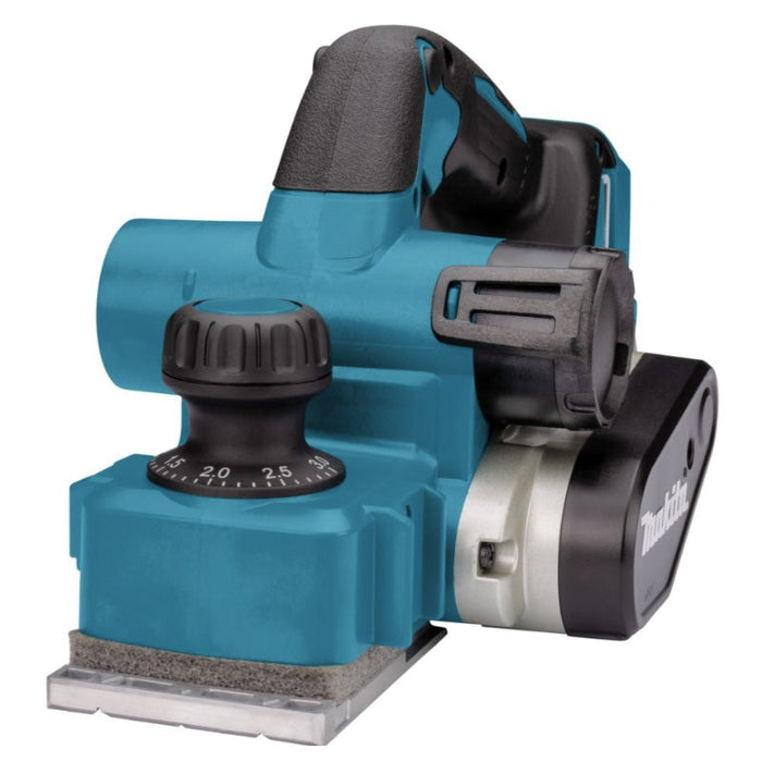 Hobel 82mm 18V LXT ® MAKITA DKP181ZJU im MAKPAC + AWS-Chip