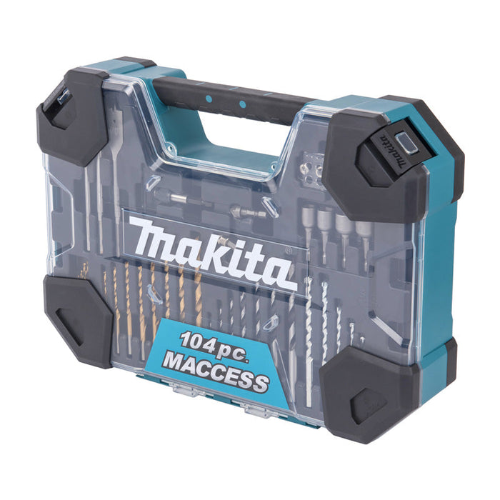 Makita E-22604 Bohrer- und Bit-Set, 104-teilig