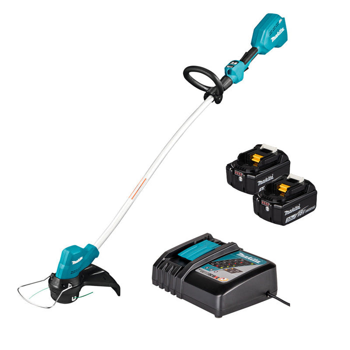 Rasentrimmer MAKITA DUR189RFE 18 V Li-Ion 3 Ah, 2 Akkus, Ladegerät + Koffer