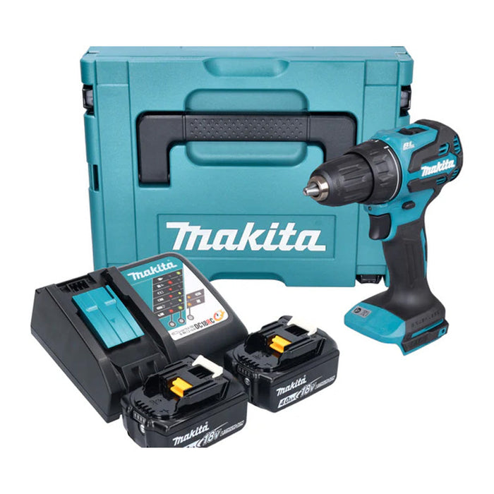 Akku-Schlagbohrschrauber Brushless 65nm - 18V DHP490RMJ MAKITA - Ø 13 mm  + 2x4Ah  Makpak