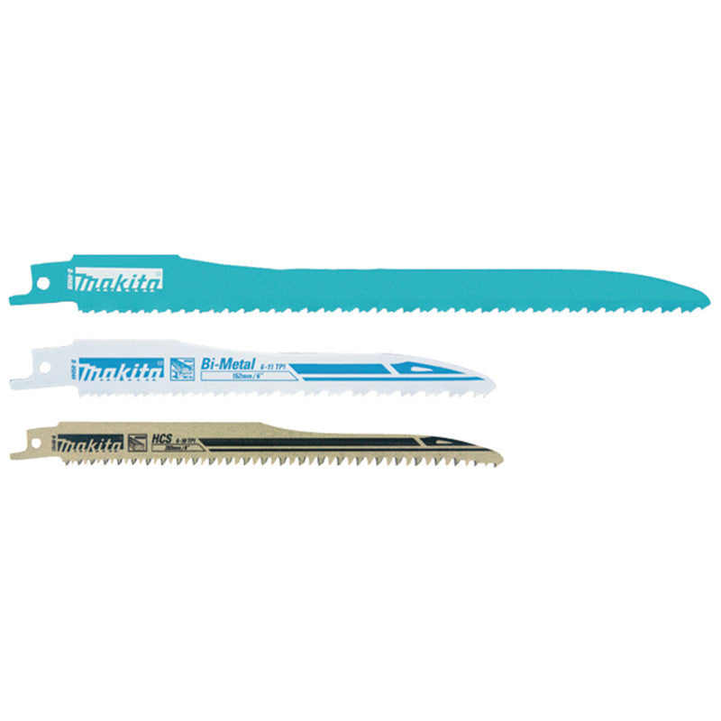 3er-Pack S-Express Sägeblätter für Säbelsäge MAKITA B-13677