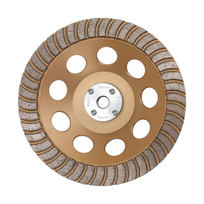 Vibrationsarmer Diamant-Schleifteller MAKITA B-49993 für Endbearbeitungen, für Winkelschleifer Ø 125 und 230 mm