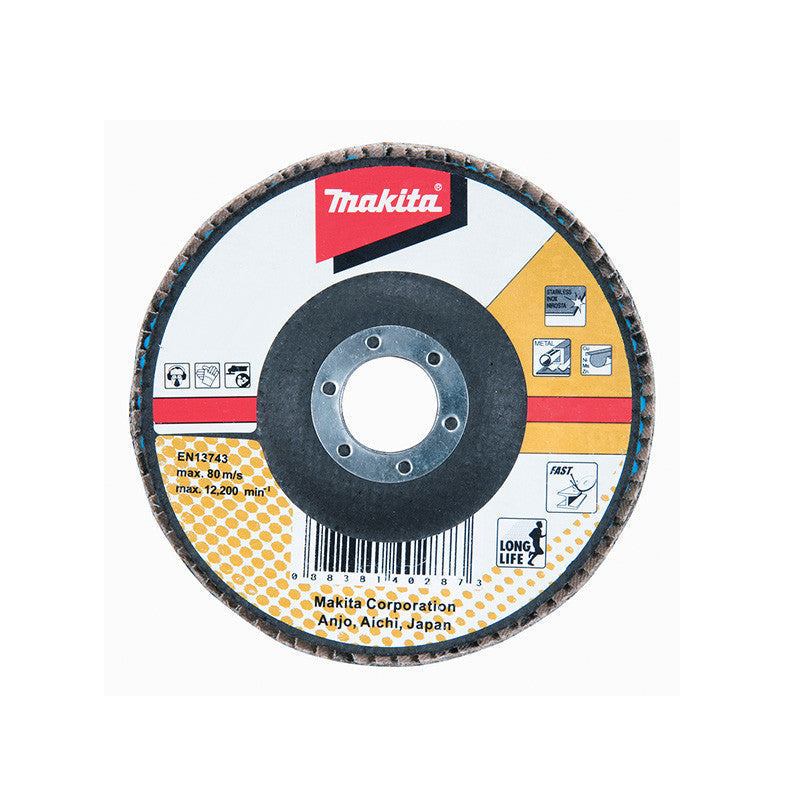 Premium-Fächerschleifscheiben Zirkonium MAKITA B-22713