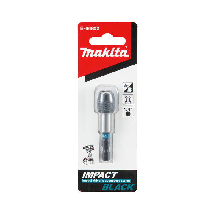 Bithalter mit Verriegelung Impact Black MAKITA B-66802