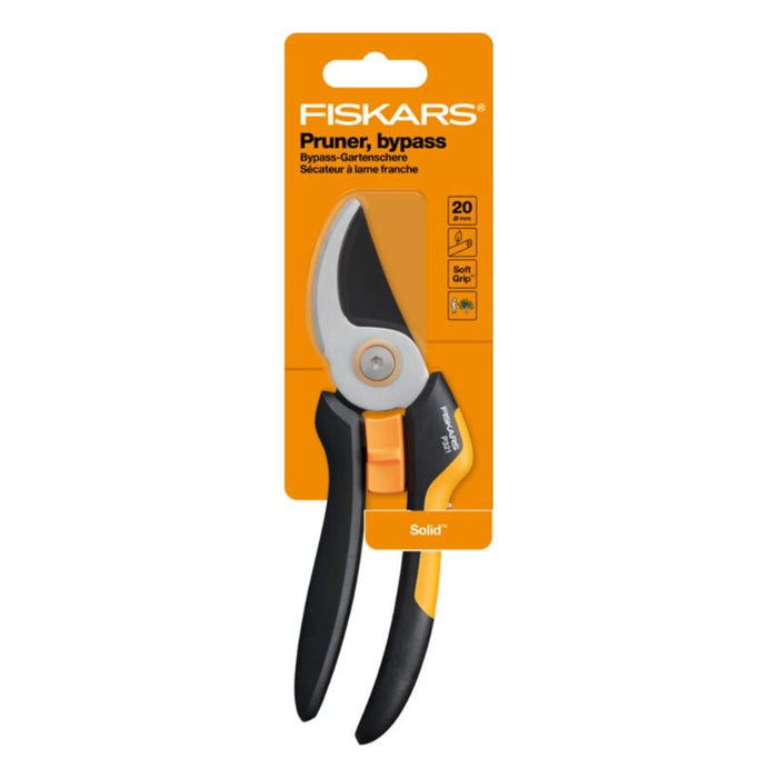 Gartenschere mit Schneidklinge FISKARS Solid P321 M - Ø20mm