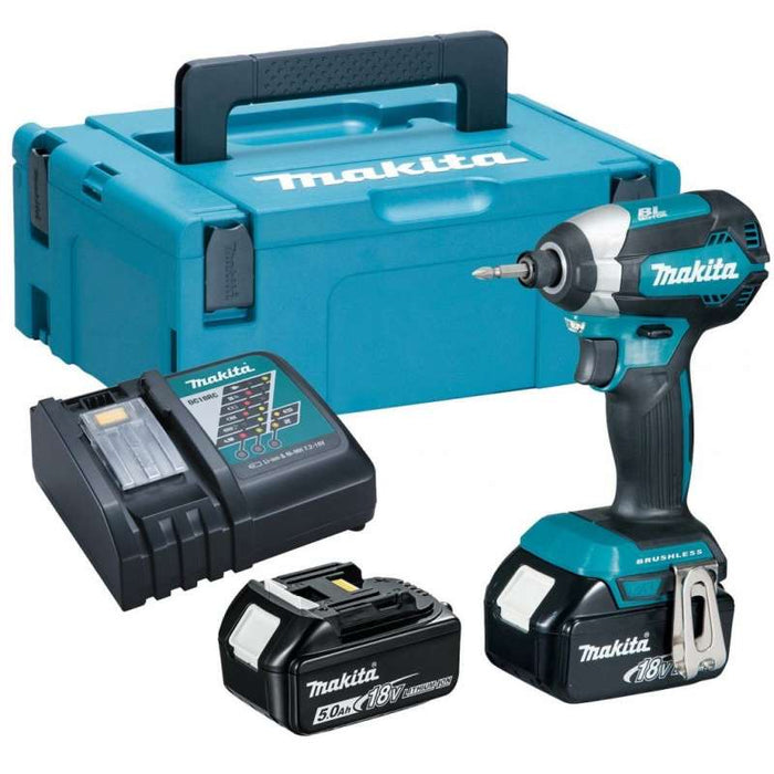 Akku-Schlagschrauber MAKITA DTD153RTJ 18 V Li-Ion 170 Nm (2 x 5 Ah)